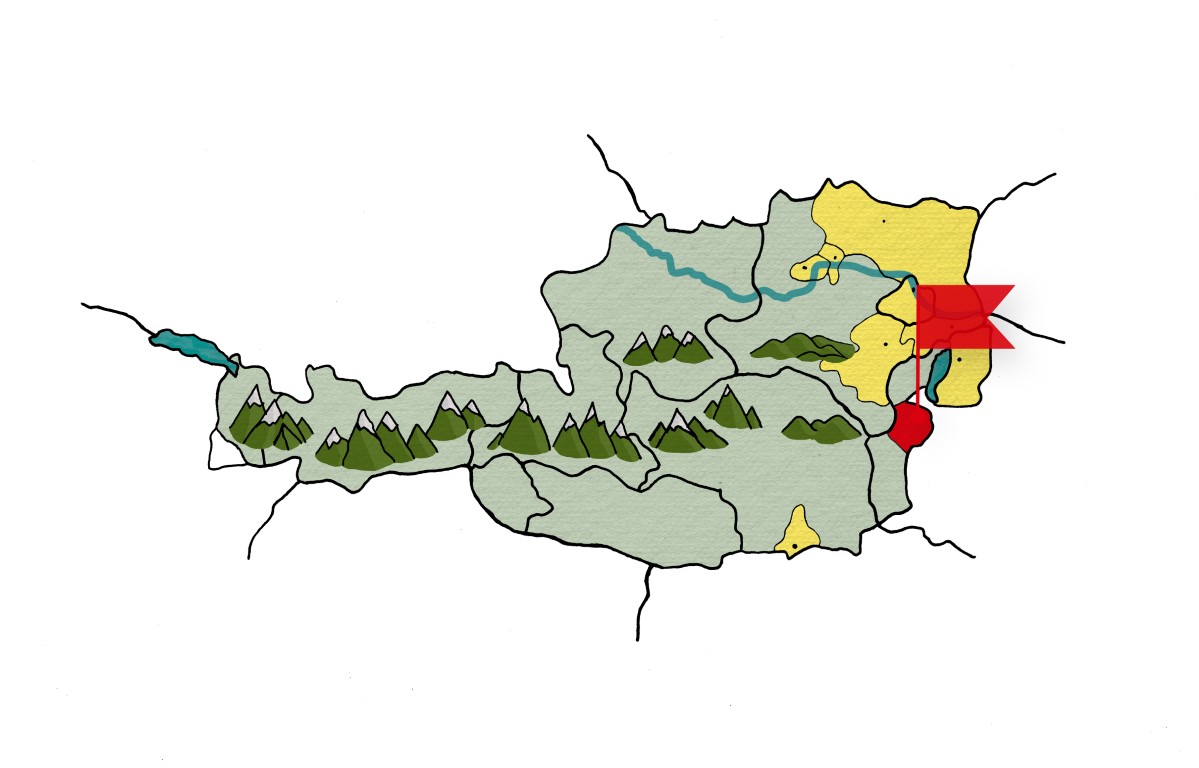 Region auf der Karte